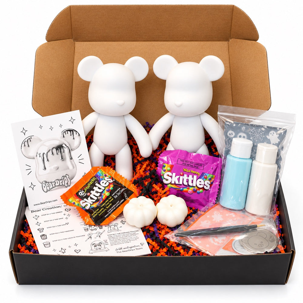 BearDrips Halloween Box – DIY Home Bear Painting Kit
